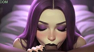 Cum in my mouth, gothic cutie craves BBC POV!