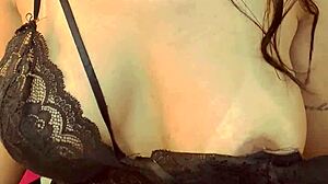 Cute University Student Filmed In Nighttime Encounter