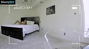 Boss catches amia miley masturbating?