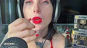 Jerking ASMR no talking with Lou Nesbit Lia Louise