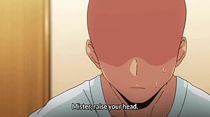 Old anime character insists on wearing gum during hentai action!