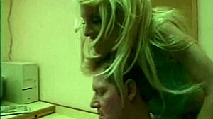 Thunder pussy action in retro doggystyle threesome.