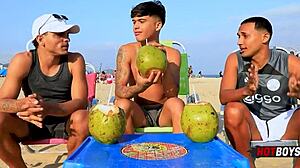 Amateurs Engage In Intense Doggystyle Threesome With Big Black Cock