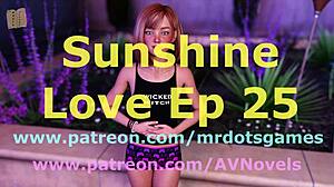 sunshine love 25 in anime game hentai 😊