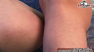 german guy cums inside another man's ass after banging