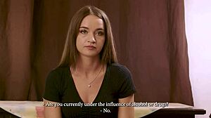 Poor teen faces harsh punishment from her strict master. She won't forget this lesson!