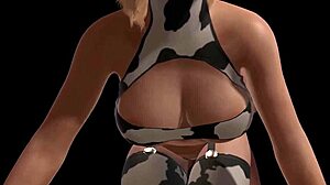 Curvy Old Cougar MILF Takes Intense Doggy Style Anal In 3D Hentai Porn.