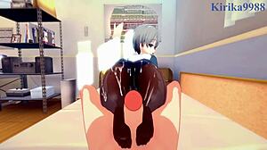 hana uzaki and tsuki uzaki in intense scenes from uzaki-chan pov hentai