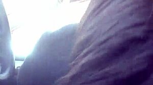 Beautiful brunette gets best friend to give blow job in the car