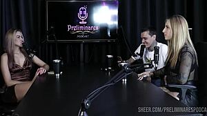 Best moments of Yasmin Pariz in sheer red