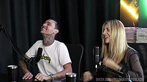 Best moments of Yasmin Pariz in sheer red