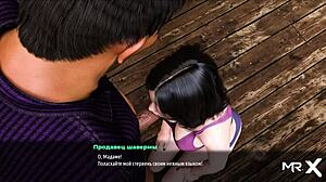 Fashion Business Anime Scene: Character Takes Cock in Mouth Episode 2 Scene 37