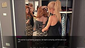 Big-boobed Jessica O’Neil in hardcore scene in visual novel