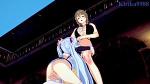 i love sagiri, chitose, and ruri in wild lesbian hentai