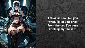 Faygrey Gamepreview - Esdeath’s Prisoner Submits in BDSM Domination Scene