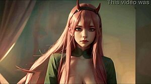ai generated zerotwo, i'm here for you now