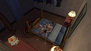 Dylan and Jess Sigworth enjoy a hot night together.