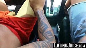 Tattooed Latino Cain Gomez Bred Outdoors!