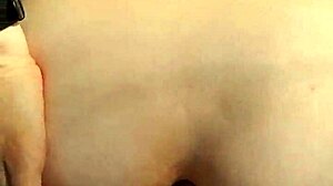 Beautiful woman with perfect body gets cum on her ass while outdoors