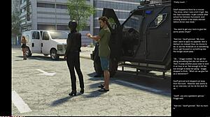 3D cartoon hentai depicts big apple and small gesture in episode 24