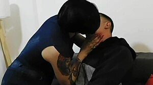 How nice he fucks my ass and mouth.