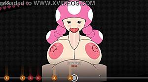 beatbanger toadette enjoys wild beach fun in anime gameplay