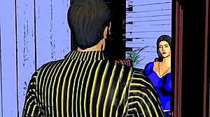 Yo, Devar bangs Bhabhi hard in wild 3D cartoon sex!