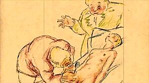 Vintage Erotic Drawings Unleash Raw Passion in Every Stroke