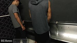 i'm getting fucked hard in the club bathroom, oh shit!