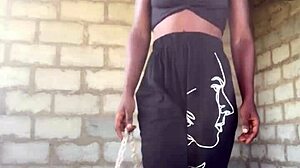 crazy bitch rips clothes in live striptease for fans