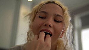 my horny step sister fucked me because of photos