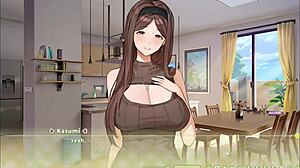Summer Clover Harem Hentai Game Ep 2 with Sexy Boss Offering Quickie for Horny Players