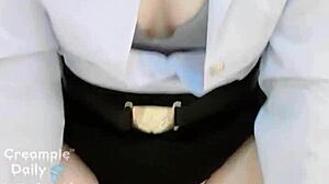 New army recruit gets to serve his new sergeant in a rather sensual manner
