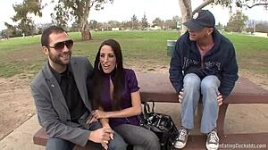 Kourtney Kane's big tits and her love for cuckold lifestyle