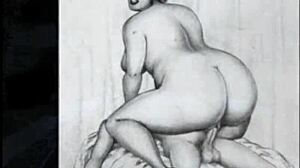 Vintage Erotic Drawings Unleash Raw Passion in Every Stroke