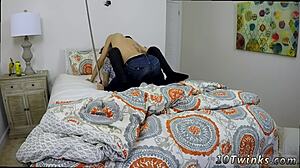 Hey, wanna see two horny Asian twinks kissing and more?