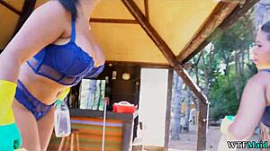 i hired two new spanish maids for the house