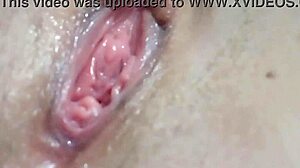 close up views of milf in homemade video