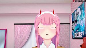 Zero Two Gets Hard POV Sex in Darling in the Franxx Fantasy by FantasyKing3. Full 3D Cartoon Action Awaits!