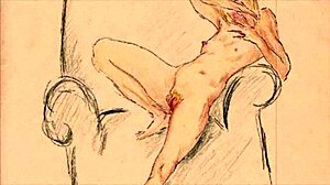Vintage Erotic Drawings Unleash Raw Passion in Every Stroke