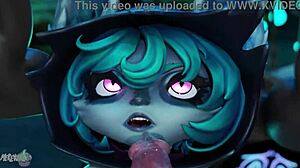 Vex Bangs Nilus in Spanish Hentai Action