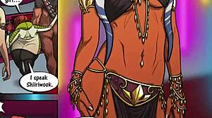 Rey and her Wookieer master: Bondage and submission in Star Wars hentai