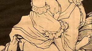 Vintage Erotic Art Showcases Timeless Seductive Anime Illustrations