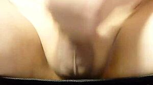 Gay Japanese amateur’s intense handjob and facial finish