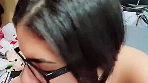 Real Couple Fucks Hard On Bed With Sheila Ortega!