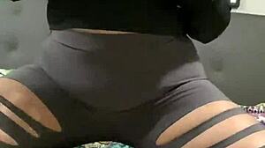 julia soto touches herself suggestively as mexican milf latina