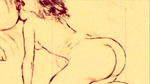 Arte Erotica Vintage Mostra Illustrazioni Anime Seduttive Senza Tempo