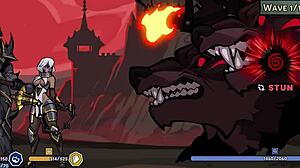 Overlewd's intriguing anime hentai game adventures.