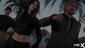 Treasureofnadia Brunette Delivers Anal Fucking and Facial in E3 75