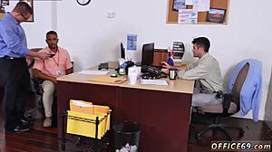 Collage Gay Porn with Dad Drilling School Boys Hard